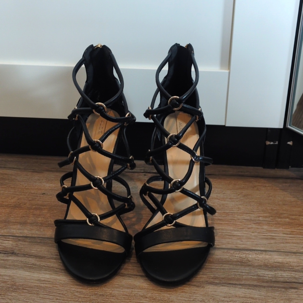 Aldo Strappy Heels